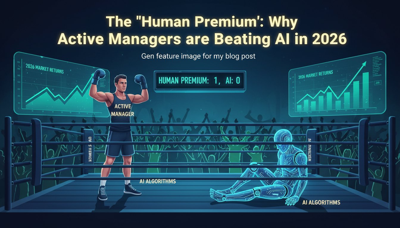 The “Human Premium”: Why Active Managers are Beating AI in 2026