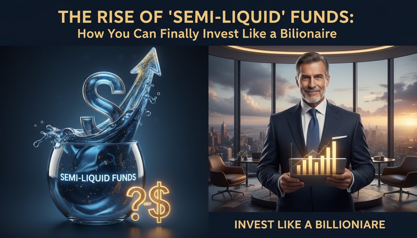 The Rise of “Semi-Liquid” Funds: How You Can Finally Invest Like a Billionaire